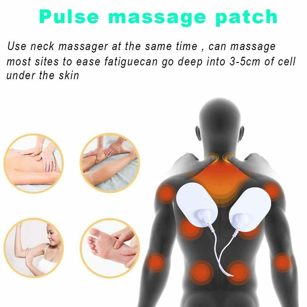 Electric Tens Unit Pulse Neck Massager Magnetic Pulse Therapy Vertebra Relax - J’adore Mi