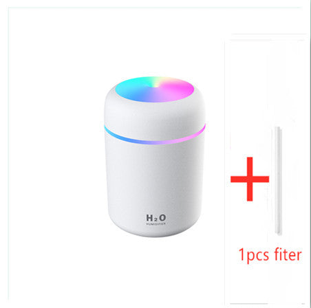 Home Car Charging Colorful Air Humidifier Usb Water Replenishment - J’adore Mi