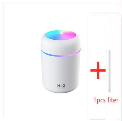 Home Car Charging Colorful Air Humidifier Usb Water Replenishment - J’adore Mi