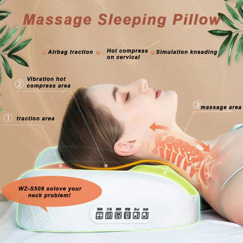 Back Waist Shoulder Neck Massage Pillow Heating - J’adore Mi