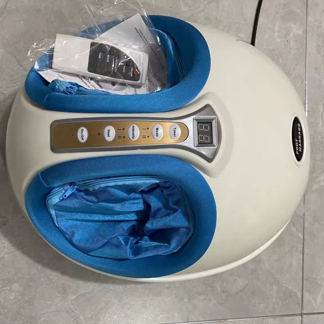 Cross-border Foot Massager Foot Massage Full-automatic Remote Control Airbag Heating And Kneading - J’adore Mi